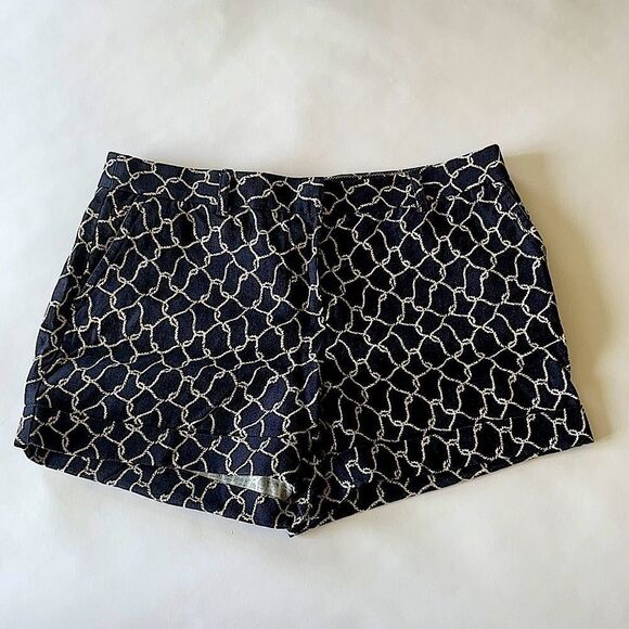 J. Crew Nautical Rope Design Shorts Sz10 - Picture 1 of 8